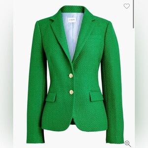 J. Crew Tweed schoolboy blazer